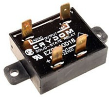 EZE240D18, Solid State Relays - Industrial Mount PM SSR, 240Vac/18A , 15-32Vdc In, ZC