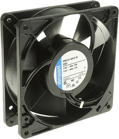 5900, 5900 Series Axial Fan, 115 V ac, AC Operation, 206m³/h, 17W, 148mA Max, 127 x 127 x 38mm