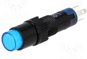 V8Y-11Z-24B, Переключатель: кнопочный, Пол: 2, SPDT, 0,5A/250ВAC, 1A/24ВDC, IP40