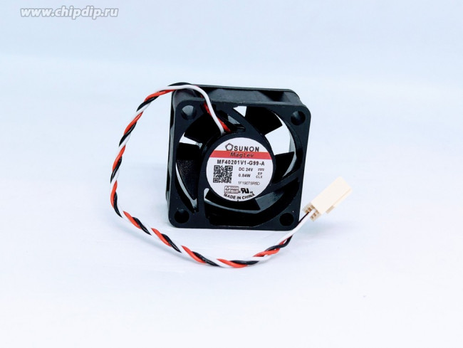 MF40201V1-1000U-G99, Вентилятор осевой, 12В DC, 40x40x20мм, подшипник Vapo, 15,04куб.м/ч, 25,5дБА MF40201V1-1000U-G99, Вентилятор осевой, 12В DC, 40x40x20мм, подшипник Vapo, 15,04куб.м/ч, 25,5дБА