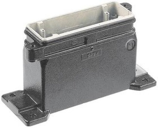 19400061260, Heavy Duty Power Connectors SURFACE MOUNTNG HSG 1 SIDE ENTRY