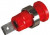 CT2238-1, Test Plugs &amp; Test Jacks 4mm Safety Jack .25FastonPanel,Brown