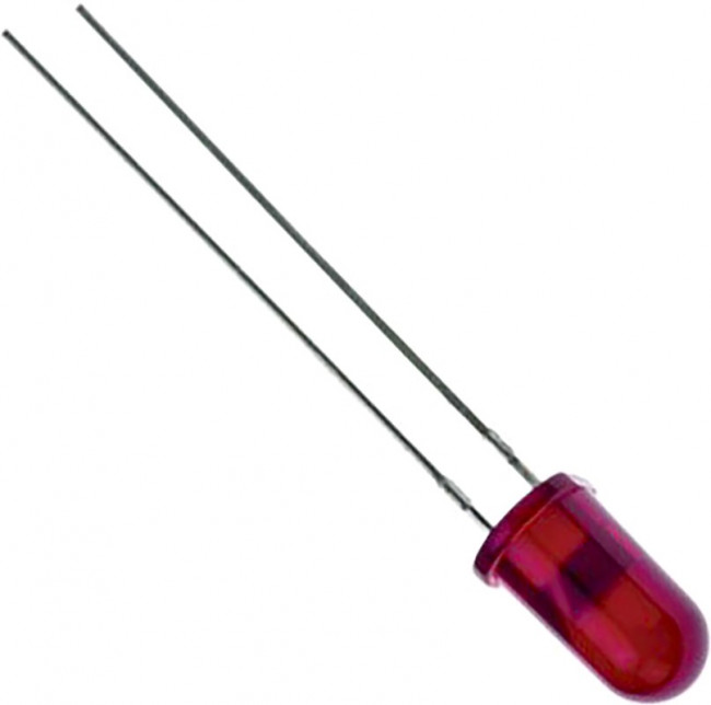 HLMP-D101, LED; 5mm; red; 35.2?70mcd; 65°; Front: convex; 1.8?2.2V HLMP-D101, LED; 5mm; red; 35.2?70mcd; 65°; Front: convex; 1.8?2.2V