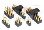 814-22-008-30-004101, Conn Spring Loaded Connector HDR 8 POS 2.54mm Solder ST Top Entry SMD Bulk