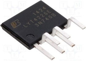LYT4226E, IC: PMIC; AC/DC switcher,контроллер LED; 160?308В; Ubr: 725В; 35Вт