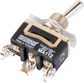 MA113, Тумблер ON-OFF-ON (16A 250VAC) 3P