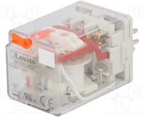 HR703CA024, Реле: электромагнитное, 3PDT, Uобмотки: 24ВAC, 10A/250ВAC, 10А