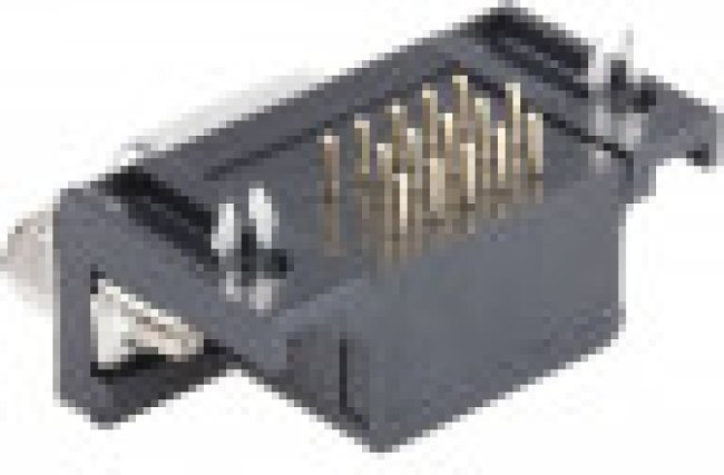 15 Way Right Angle Through Hole D-sub Connector Socket, 2.29mm Pitch 15 Way Right Angle Through Hole D-sub Connector Socket, 2.29mm Pitch