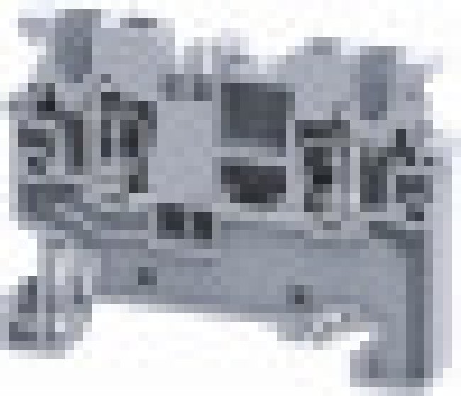 КЭАЗ Клемма проходная пружинная OptiClip CХ-2,5-I-24A- (0,2-2,5)-серый