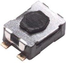 KMR621NGLFS, Round Button 50mA Brick nogging SPST NO 32V 200gf SMD Tactile Switches ROHS KMR621NGLFS, Round Button 50mA Brick nogging SPST NO 32V 200gf SMD Tactile Switches ROHS