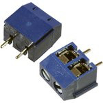 DG306-5.0-02P-12, Клеммник винтовой, 2-контактный, 5мм, прямой