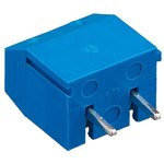 DG306-5.0-02P-12, Клеммник винтовой, 2-контактный, 5мм, прямой