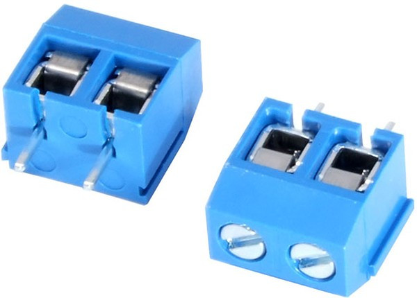 DG306-5.0-02P-12, Клеммник винтовой, 2-контактный, 5мм, прямой