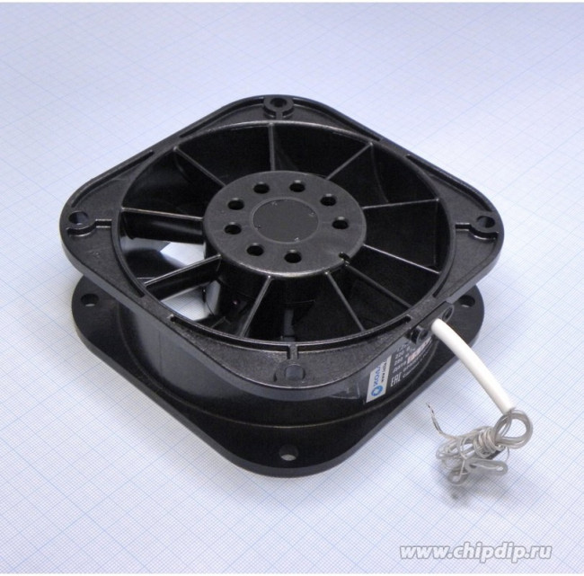 1,25ЭВ-2,8-6-3270-У4, Вентилятор осевой, 140x140x50мм, 220В, AC, 280куб.м/ч, 25Вт, 65дБА