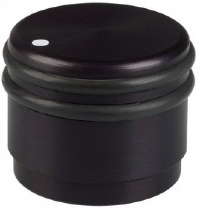 ML-75-4-6, Control Knob, Round Black Dot