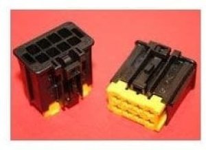 98438-1002, Automotive Connectors SICMA 2.8 RCPT CONN DR LLP BLK 6CKT