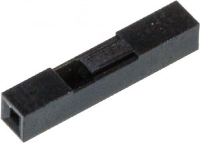 Dupont 1pin, корпус разъема 2.54мм 1 контакт