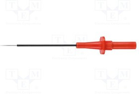SPS8034NI-RT, Измерительный щуп, 5А, красный, Размер гнезда: 4мм, 1кВDC, 20мОм
