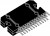 E-TDA7384A, Audio Amp Speaker 4-CH Stereo 27W Class-AB Automotive AEC-Q100 25-Pin(25+Tab) FLEXIWATT(Vertical) Tube
