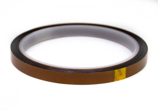 Термоскотч 0.28мм 8мм 33м max t 800°C Каптон Термоскотч 0.28мм 8мм 33м max t 800°C Каптон