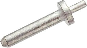 931338001, Male Banana Plug, 2mm Connector, Solder Termination, 6A, 30 V ac, 60V dc, Nickel Plating