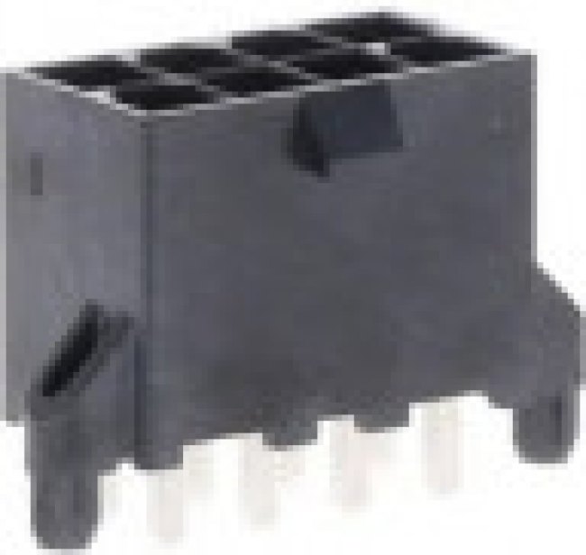 46207-0008, Headers &amp; Wire Housings MINIFIT RTC HDR 8P DR V TIN .062