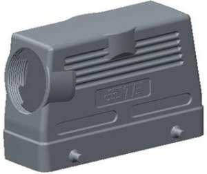 T1230242140-000, Heavy Duty Power Connectors High Construction M40 Side Silver WHT T1230242140-000, Heavy Duty Power Connectors High Construction M40 Side Silver WHT