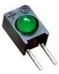 551-1309F, LED Uni-Color Green 565nm 2-Pin Bag