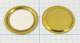 Излучатель звука пьезокерамический без генератора (1~20)В, 32x0.4мм, на латуни, Разработан для хорош