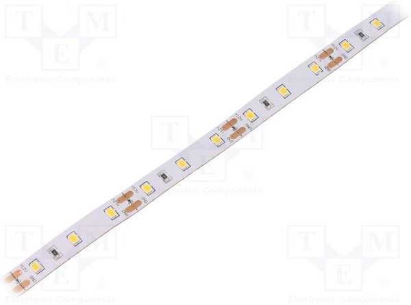 HH-S60F010-2835-12 NW WHITE PCB IP20, Лента LED, белый нейтральный, 2835, 12В, LED/м: 60, 10мм, белая PCB