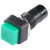 PB-14BGN1-G, кнопка без фиксации 250В1А зеленая (аналог SPA-103B4 PSW1)