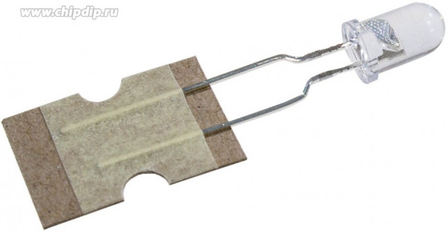 FYL-5013PURC1C-TA6, светодиод 5 mm, 625 nm, 6000мКд @ 20 mA, 2 V, 20 degree