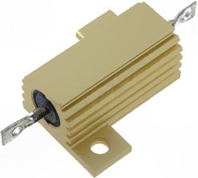 AX25WR-2R2, Резистор: проволочный, с радиатором, винтами, 2,2Ом, 25Вт, ±5%