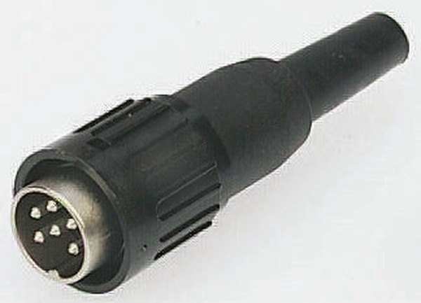 T3444-501, Circular DIN Connectors MALE CABLE CONNECTOR 7 WAY T3444-501, Circular DIN Connectors MALE CABLE CONNECTOR 7 WAY