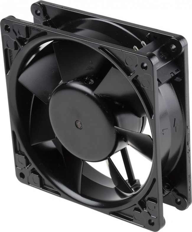 W2G115-AD17-02, W2G115 Series Axial Fan, 24 V dc, DC Operation, 245m³/h, 4.7W, 196mA Max, 127 x 127 x 38mm