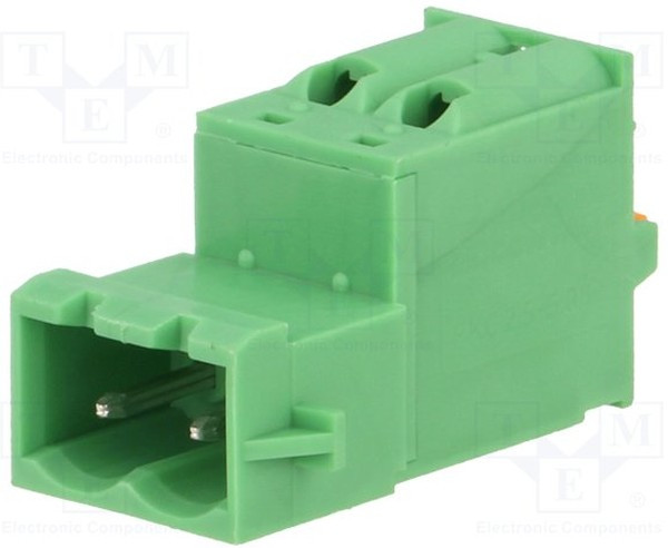 1925867, Pluggable Terminal Blocks 2 Pos 5.08mm Invert Plug 24-12AWG Spring