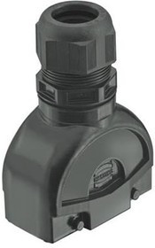 19411160423, Heavy Duty Power Connectors HAN ECO 16B TOP ENT HOOD W/ CABLE GLAND 19411160423, Heavy Duty Power Connectors HAN ECO 16B TOP ENT HOOD W/ CABLE GLAND