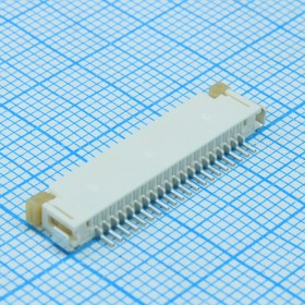522072060, Соединитель FPC 20 контактов шаг 1мм угловой SMD лента на катушке