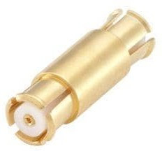 19K108-K00L5, RF Adapters - In Series SMP Jack to Jack Straight Adapter