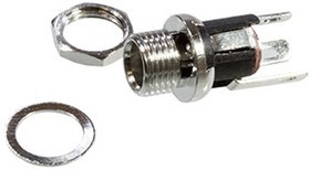 KLDPLX-0202-B, DC Power Connectors Panel Mount DC Power Jack M8 2.5 CP