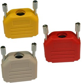 972-015-01SR041, D-Sub Backshells Slimline 15POS GRN