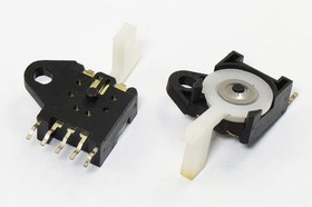 Микропереключатель , размер 17x 6 x12, 0.1А, переключение (ON)-OFF-(ON), CDR-3302