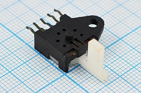Микропереключатель , размер 17x 6 x12, 0.1А, переключение (ON)-OFF-(ON), CDR-3302