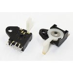 Микропереключатель , размер 17x 6 x12, 0.1А, переключение (ON)-OFF-(ON), CDR-3302