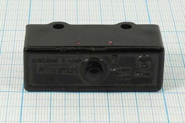 Микропереключатель, размер 50x18 x20, 10А, переключение OFF-(ON), МП1101ЛУХЛ3 исполнение 2