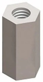 1821A, Standoffs &amp; Spacers .375 Hex Fem Thrd 10-32x.312 Alum