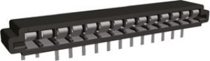 6-487508-3, Trio-Mate 2.54mm Pitch 14 Way Right Angle Female FPC Connector, Top Contact 6-487508-3, Trio-Mate 2.54mm Pitch 14 Way Right Angle Female FPC Connector, Top Contact