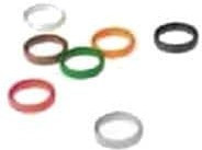 AC-RING-WHT, XLR Connectors XLR COLRD ID RINGS