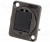CP30241, Заглушка, черный, пластик, Корп: стандарт XLR, 19x24мм, Серия: FT