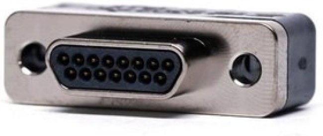 2302730-4, D-Sub Standard Connectors PLUG,15POS,NISHELL AUEON,THRUHOLE,MDPF